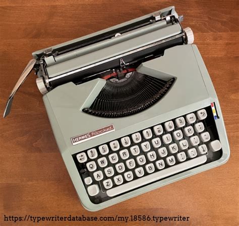 buy hermes rocket typewriter|1969 hermes rocket typewriter.